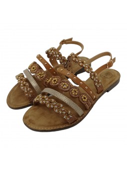 Sandali Galia Donna Camel