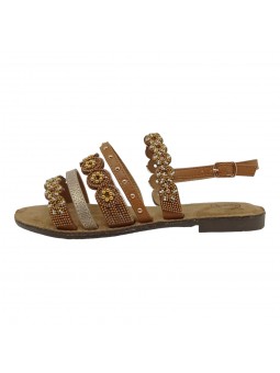 Sandali Galia Donna Camel